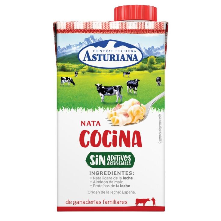NATA LIQUIDA PARA COCINAR, 500ML ASTURIANA