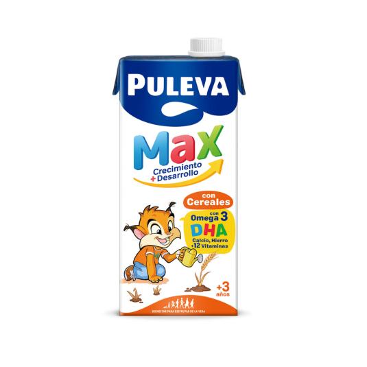 LECHE MAX CON CEREALES, 1L PULEVA