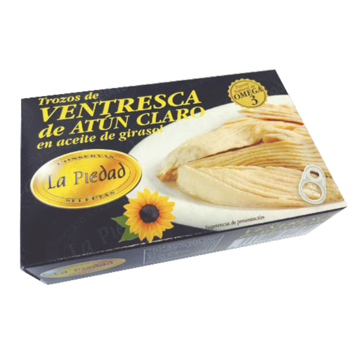 TROZOS DE VENTRESCA DE ATUN, 77GR LA PIEDAD