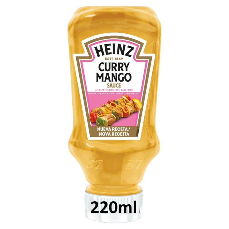 SALSA DE CURRY, 220ML HEINZ 