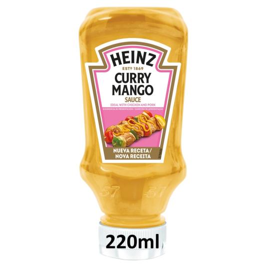 SALSA DE CURRY, 220ML HEINZ 