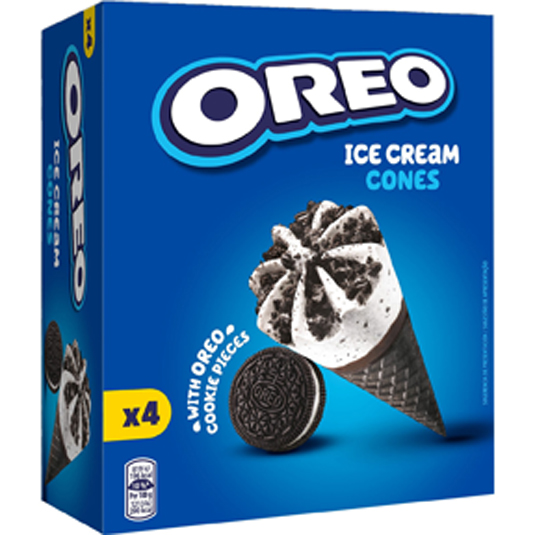 OREO CONO COOKIES 4x110ML HELADOS NESTLE
