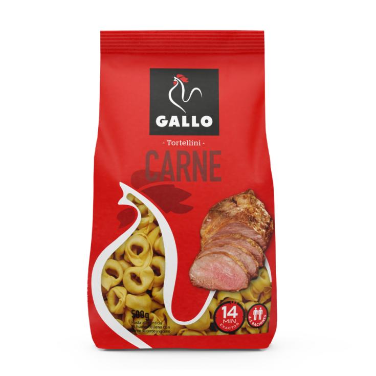 TORTELLINI DE CARNE, 500G GALLO